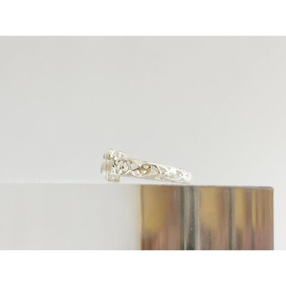 Walt Disney Mickey Mouse Figural Head Shaped Faux Pearl Vintage Ring - sz 2.25 - Picture 7 of 10